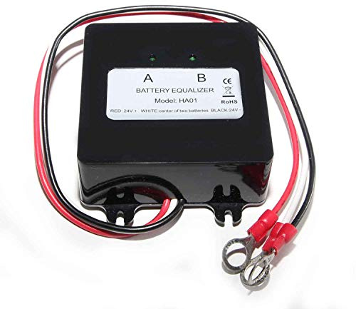 LOWENERGIE Battery Equalizer Balancer Lead Acid Lithium Iron or Nickel Batteries Equaliser Solar Systems (HA01-12V Batteries, 24v,36v, 48v)