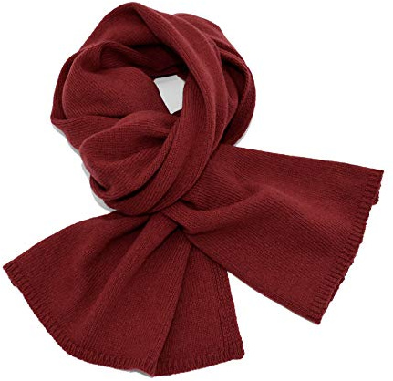Dalle Piane Cashmere Herren Schal Regenerierter Kaschmir | Halstuch aus recyceltem Kaschmir, 160x28 cm, nachhaltige Wahl für Alltag und Reisen, Geschenk für Ihn, Made in Italy