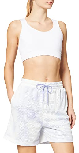 Nike - W NSW ICN Clsh Shrt MSH AOP HR, Shorts für Damen, Damen, Shorts, CZ9320-569, Light Thistle/Light Thistle, S
