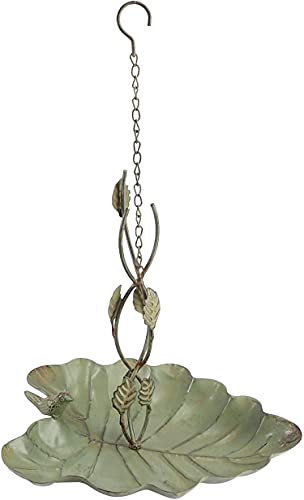 zaizai 2 STÜCKE Vogelplattform Eisen Hängende Vogelhäuschen Hängende Vogelbadewannen Garten Ornament Für Yard Garden