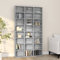 Lechnical Mobile Porta CD Grigio Sonoma 102x23x177,5 cm Legno Multistrato,Mobile Porta CD,Porta CD,Scaffalatura per CD
