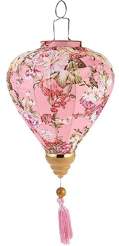 Haowul Traditionelle Ovale Seidenlaternen Orientalische Chinesische Japanische Hängende Laternen Für Hochzeitsfeier Garten Home Festival Dekoration