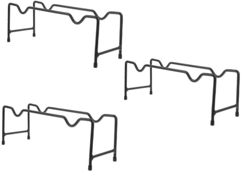 Kisangel 3stücke Dumbbell Rack Stabiler Hantelständer Für Kurzhanteln Und Gewichte Für Zuhause Fitnessstudio Aufbewahrungslösung Für Fitnesszubehör