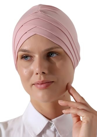 ihvan online, Hijab Cap, Turban Kopftücher für Damen, Kopftuch, Kopfbedeckungen für Krebspatienten, Beanie Unterkappe Schal