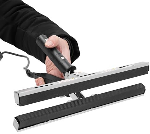 Handsiegelgerät Aluminiumfolie Beutel Kraftpapier Mobiles Handsiegelgerät Handklammer Siegelgerät Tragbares Heißsiegelgerät 290-300℃ AC 220V (12 Zoll)