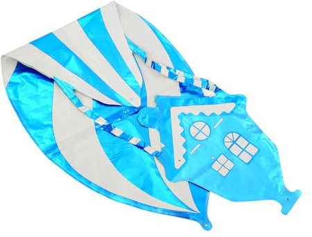 CAXUSD 4stücke Heißluftballon Folienballons Lebendigen Farben Dekoration Für Kindergeburtstage Und Besondere Anlässe Wiederverwendbare Aluminiumfolie Ballons