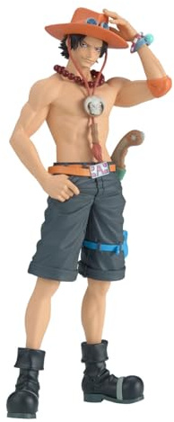 Banpresto BP29527P Action Figure Portgas D.Ace One Piece, Dxf The Grandline Series Special 20 cm, Multicolore, Figura da collezione, Ottimale per i fan degli anime