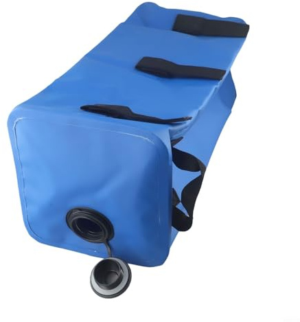 Niceminiwall Quadratischer gewichteter Wassersack 10 l 20 l 25 l PVC-Netz-Ankergewicht für Pavillon, Pop-Up-Baldachin, Wassersack (25 l)