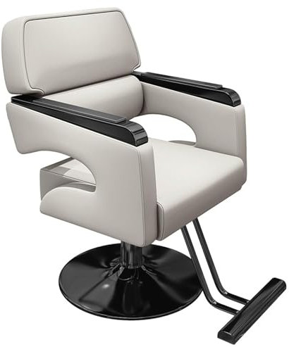 GLMGBP Verstellbarer Friseurstuhl, Friseurstuhl, hydraulischer Friseurstuhl für zu Hause, für Friseure, strapazierfähig, Styling-Friseur- und Schönheits-Spa-Ausrüstung,B