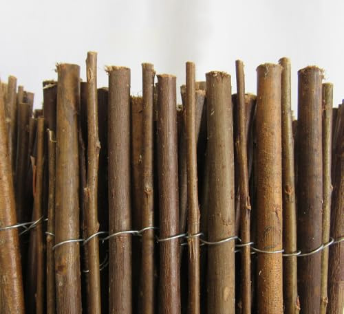 VERDELOOK | Arella Willow di Salice, 5x2 m, Cannette spessore Ø 10-12 mm, Per Recinzioni, Coperture, Staccionate, Balconi e Terrazzi