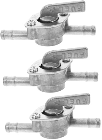 LOORGVEL 3pièces Robinet Essence Lot De Métal Pour Motoculteur Tondeuse Tracteur Fonction De Fermeture Et Installation Simple