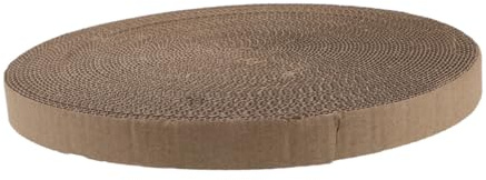 SUPVOX Recambio Almohadilla Rascador para Gatos de Papel Corrugado Resistente, Redonda Diámetro 34 Cm, Repuesto para Rascador Interior, Protección Muebles y Entretenimiento Mascota