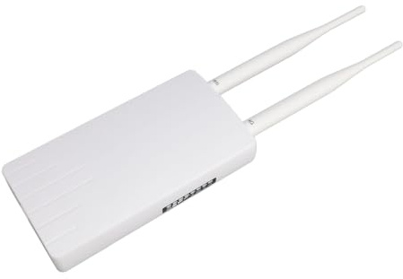 SUNGOOYUE Router WiFi 4G LTE POE da Esterno, Modem 4G LTE Sbloccato con Slot per Scheda SIM Download 150Mbps Caricamento 50Mbps, 2 Antenne Rimovibili 5dBi, per Europa (Spina europea)