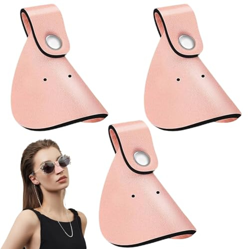 SHYSBV Lot de 3 protège-nez flexibles pour lunettes, protection UV, idéal pour le sport et le bronzage, accessoires de lunettes