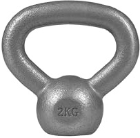 GORILLA SPORTS® Kettlebell – 2 till 32 kg vikter, enkel/set, gjutjärn, golvskydd, silver eller svart – kulhantel, svänghantel, kulvikt, rund vikt, styrketräning