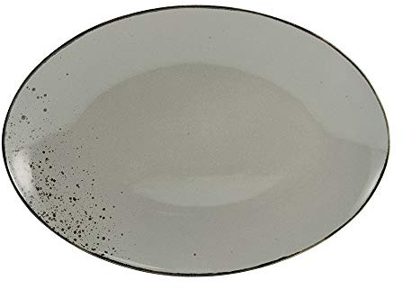 Creatable Nature Collection Platte Oval 35 cm Stone