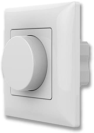 Isoled Sys-Pro, Triac-Funk-Dimmer UP Einbau inkl. Abdeckung mit Drehknopf, 230V