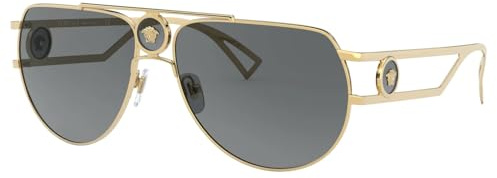 Versace 0VE2225 60 100287 Sonnenbrille, Unisex, Erwachsene, mehrfarbig, Einheitsgröße
