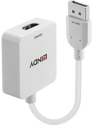 LINDY 38303 HDMI 18G auf DisplayPort 1.2 Konverter, weiß