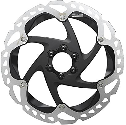 SHIMANO Unisex Rotor Rtmt905 6 Bolt 203mm Bicycle Parts, Silver