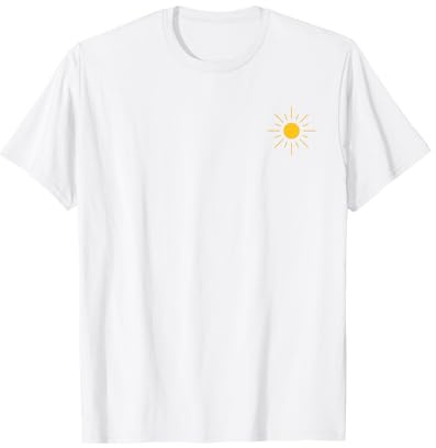 Gelb, Sonne, kleine geometrische Form, Tasche, Sommer, Liebhaber T-Shirt