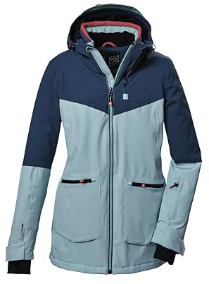 Killtec Damen Ksw 40 Wmn Ski Jckt Skijacke/Funktionsjacke mit Kapuze, Schneefang und Unterarmventilation