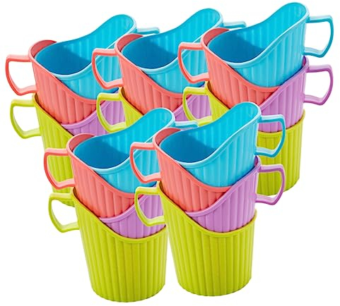 IMIKEYA 20pièces Support De Tasse à Café Porte-Tasse Manchon pour Gobelet Papier Anti-Chaud Porte-gobelet Pratique Accessoire De Bureau