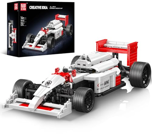 Mould King 10132 Technik Formel Supersportwagen ModellBausatz, Klemmbausteine Auto Sammlerstück Spielzeug für Erwachsene(1524 Teile)