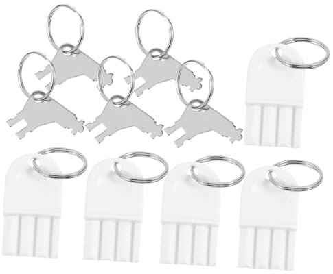 HOMSFOU 2sets Chiavi per Dispenser Carta Asciugamani per Distributori Carta Igienica e Tovaglioli Facile da Usare e Compatibile