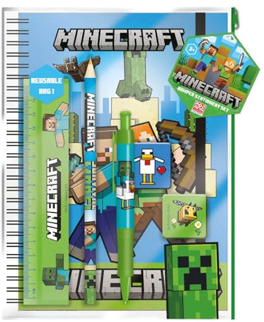 Minecraft - Schreibwaren-Set CLASSIC