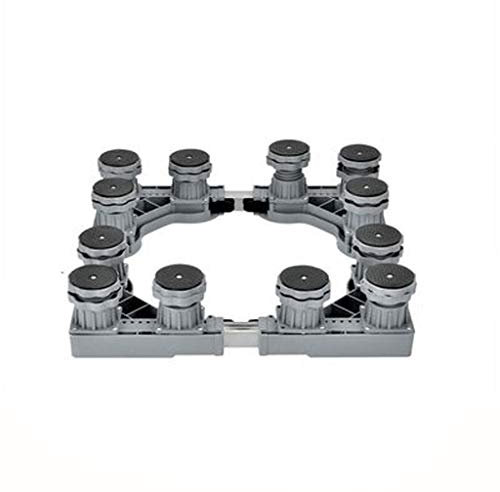 Home appliance base Movable base - Adjustable Washing Machine Base Bracket Refrigerator Undercarriage Bracket Stand Pp Washing Machine Base Appliances Convenient Stacked Washer & Dryer Units