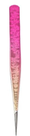 WOONEKY Pince à Épiler Acier Inoxydable Pour Faux Cils Outil De Précision Pour Extensions De Cils Individuels Et Bouquet Pince Et Ergonomique Pour Application Professionnelle