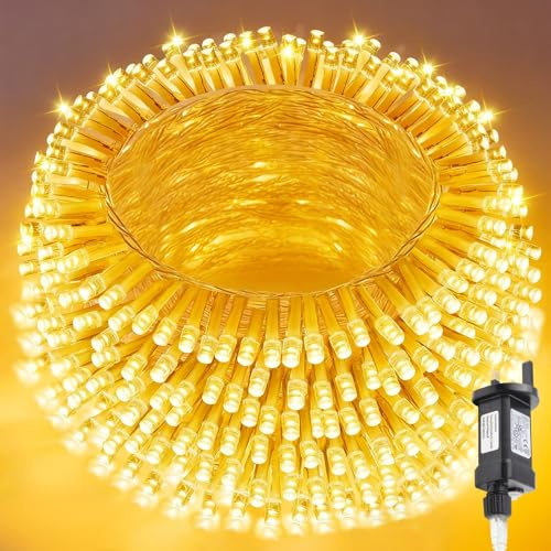 30M 300 LED Fairy Lights Plug in, Grestar Christmas String Lights 8 Modes & IP44 Waterproof Indoor Outdoor Decorative Twinkle Fairy Lights for Bedroom,Patio Garden Wedding Party Tree Decorations