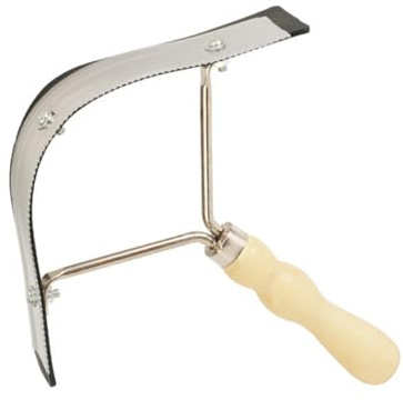 Mobestech Pferdepflegewerkzeug mit Rostfreiem Edelstahl mit Gezahntem Design Rinderhaarbürste für Effektive Reinigung und Holzgriff von Pferd und Rind