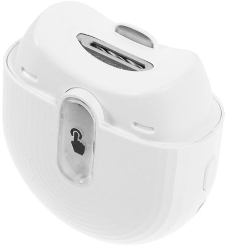 DECORNIJIA Coupe-ongles Électrique Automatique Blanc, Compact et Léger, Lime à Ongles Électrique pour Bébé, Garçon et Filles et Personnes Âgées, Sécurité Anti-pincement, pour Soin des Ongles