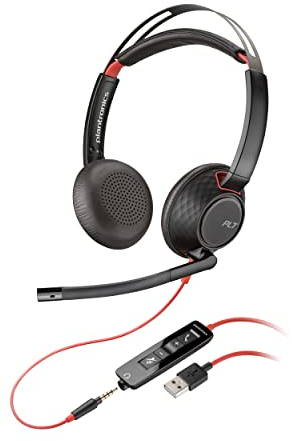 Plantronics Blackwire 5220 - Schnurgebundenes Stereo-Headset mit USB-A