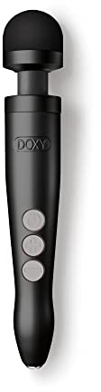Premium Doxy Die Cast 3R Magic Wand Vibrator for Women ; Black Magic Wand Massager for Women