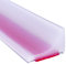 39/1M Transparente Barrera Agua Ducha Y Sistema de Retención,Umbral Ducha Plegable,Borde Plato Ducha Tira Impermeable Sellado,Perfil Silicona Adhesivo,Tope Agua Flexible para Baño Suelo,Lavabo,Bañera