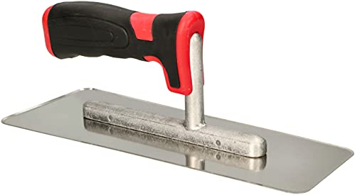 KOTARBAU® Reibbrett 240 mm Glatte Ränder Aufziehkelle aus Edelstahl für Gips Putz Mörtel