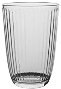 caihuashopping Wassergläser 270/370ml Retro Gestreifte Glasschale Japanisches Frühstück Milchsaft Blume Teetasse Glas Kaffeetasse Home Cafe Trinkgläser Trinkglas (Color : 370ml)