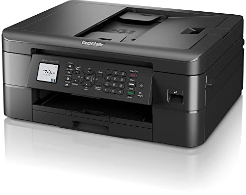 Brother MFC-J1010DW Wireless Color Inkjet All-in-One Printer with Mobile Device and Duplex Printing, Refresh Subscription and Amazon Dash Replenishment Ready (Renewed Premium)