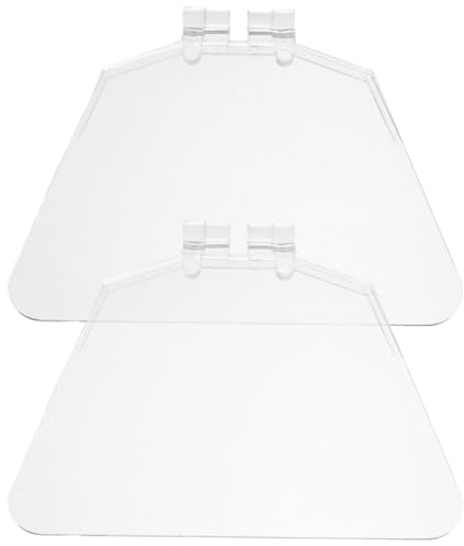 Angoily Copertura Protettiva Trasparente Per Smerigliatrice Angolare 5.12X4.33 Pollici in Plastica Resistente Accessorio Sicurezza Anti-Detriti Protezione Occhi Utensili Elettrici