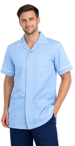 Skywear Men's Medical Healthcare Tunic, Nurse Hospital Dentist Uniform