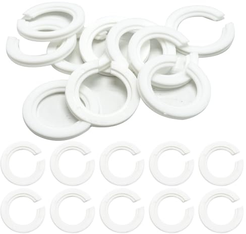 Kit de convertidor de pantalla de lámpara de 10 piezas, adaptador de arandela de anillo reductor para diferentes pantallas de lámpara