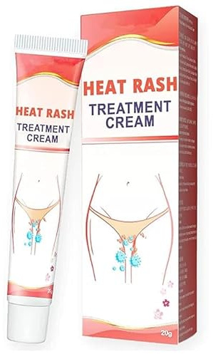 20g Heat Rash Treatment Cream,Heat Rash Care Cream,Heat Rash Cream,Fast Relief from Sweat Rash,Anti-Itch Soothe Eczema Ointment (1 pcs)