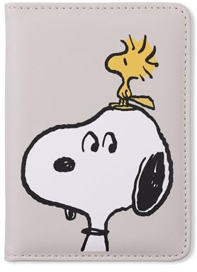 Disney Snoopy and Woodstock Reisepasshülle, elfenbeinfarben, Einheitsgröße, Casual