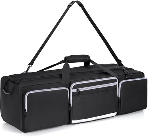 Stativtasche, Fotostativtasche, 78 x 25 x 25 cm Gepolsterten Trennwänden | mit Herausnehmbaren,Lichtstativtasche mit stoßfester für Kamerastative,Einbeinstative,Lautsprecherständer,Zubehör,Wasserdicht
