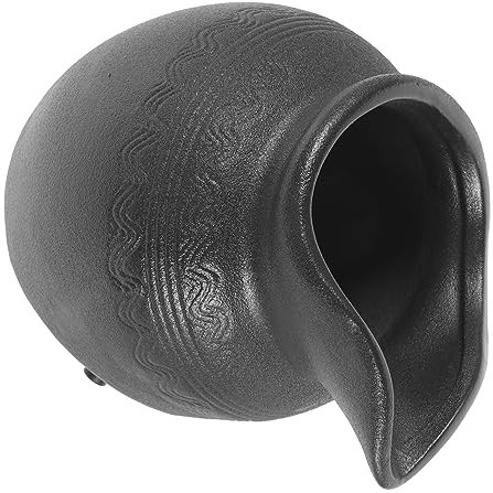 INOOMP Pot Fontaine Céramique Décorative Jarre Décorative à Écoulement Ouvert Fontaine Circulante pour Jardin Balcon Et Terrasse Extérieure