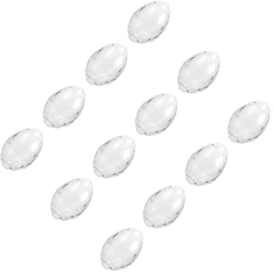 lopituwe Fyllbara genomskinliga påskägg, festgåvor, klassrumsbelöningar och heminredning. Dessa genomskinliga plastägg är avsedda att fyllas med valfria godsaker, skolfester, priser,