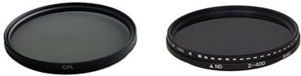 Filtre CPL polarisant, Filtre ND Variable (ND2-400) for filtres d'objectif d'appareil Photo - 37 40,5 43 46 49 52 55 58 62 67 72 77 82 mm(46mm,A-kit)